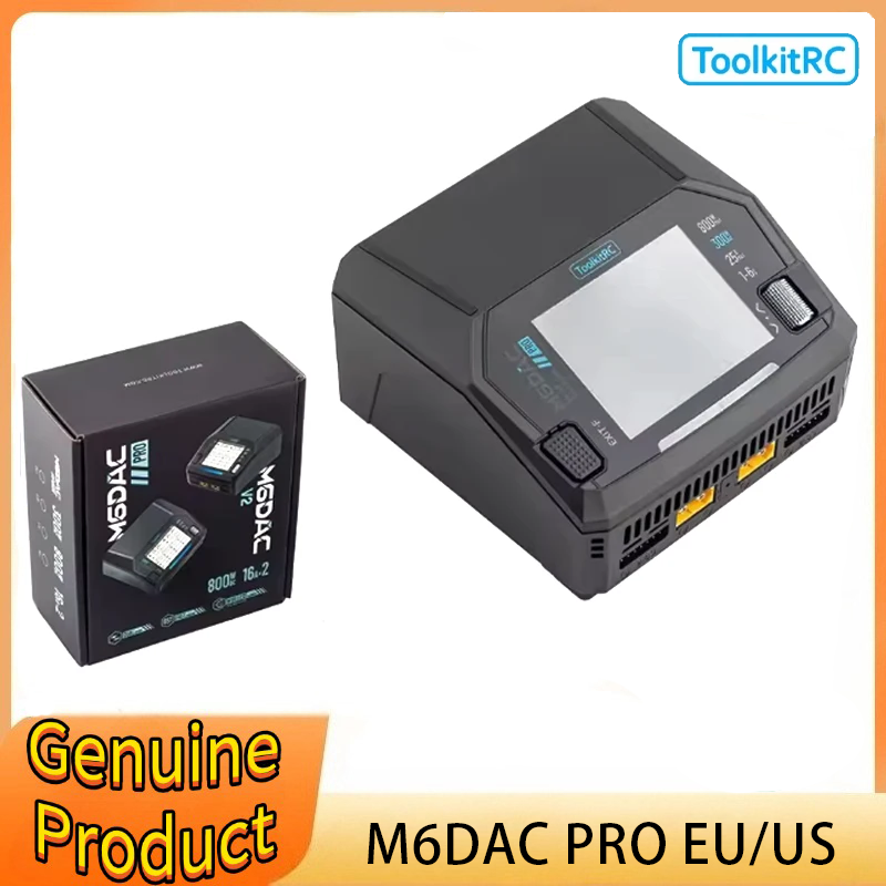 Toolkitrc M6Dac Smart Charger - Caricabatterie Intelligente ToolkitRC M6DAC V2 Pro