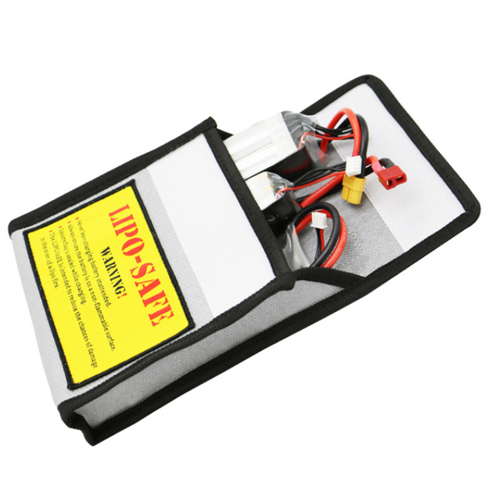 Lipo Battery Fireproof Safety Charge Box - 1 Pezzo Borsa Protettiva Premium Ignifuga
