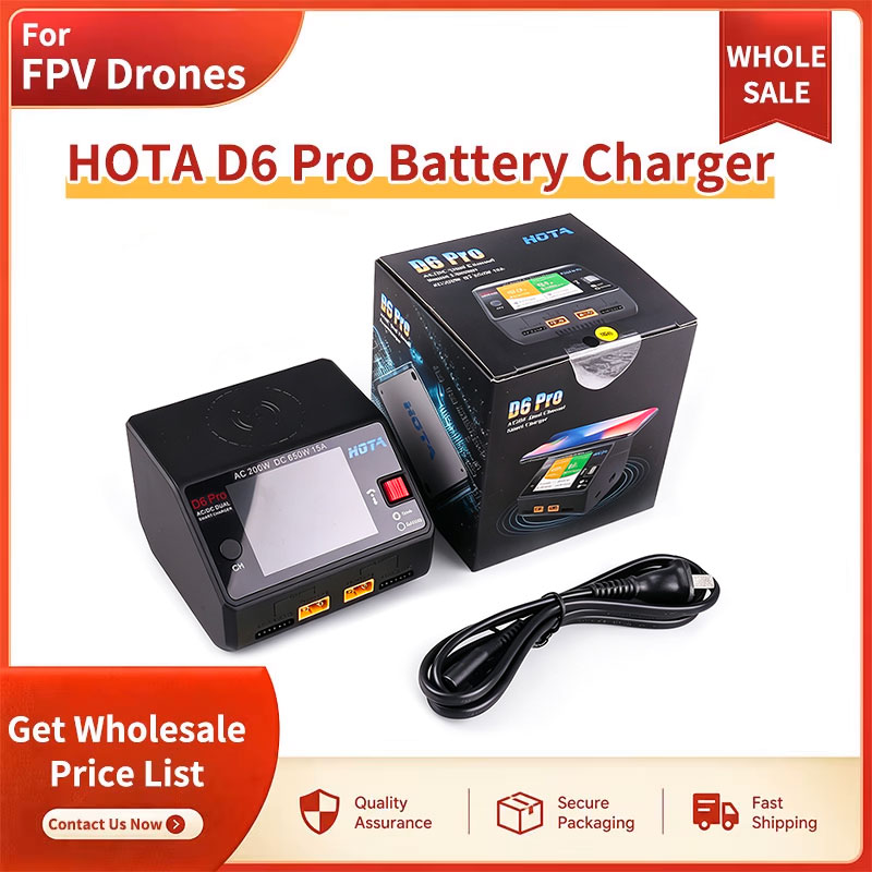 Hota D6 Pro Dual Lipo Charger - Caricabatterie SNQP HOTA D6 Pro a