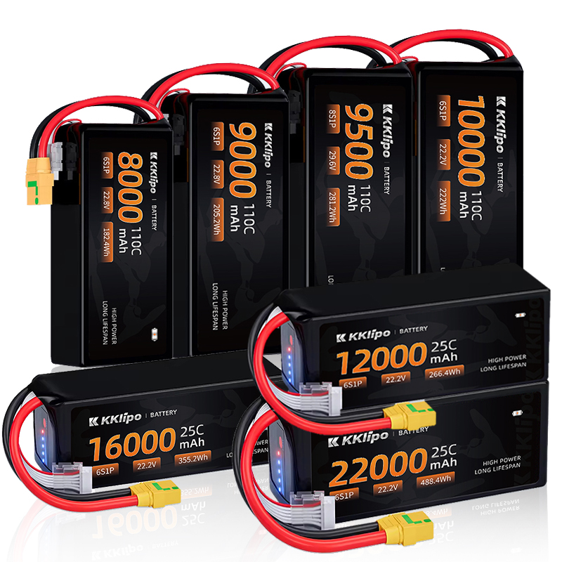 Tattu 6S 22000Mah Lipo Battery - Produzione di produzione Batteria LIPO industriale