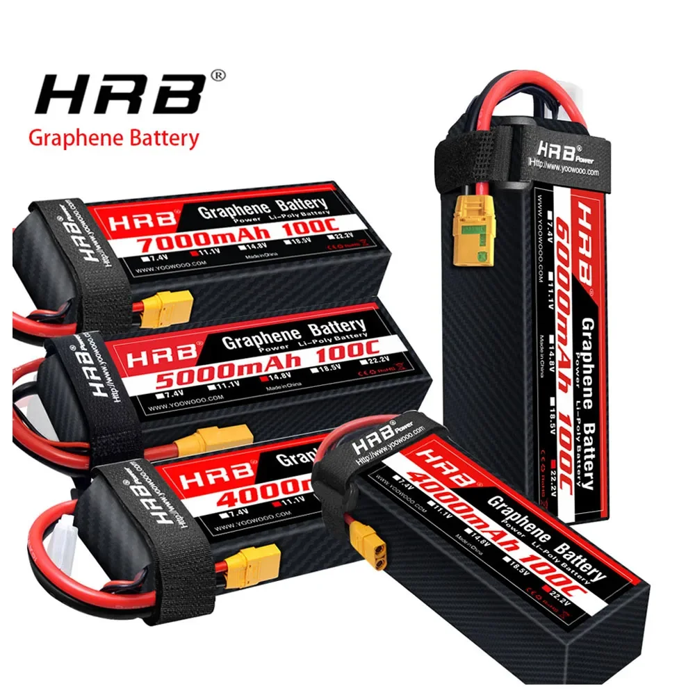 4S Lipo Battery 14.8V 6000Mah - Batteria al grafene 2S 3S 4S