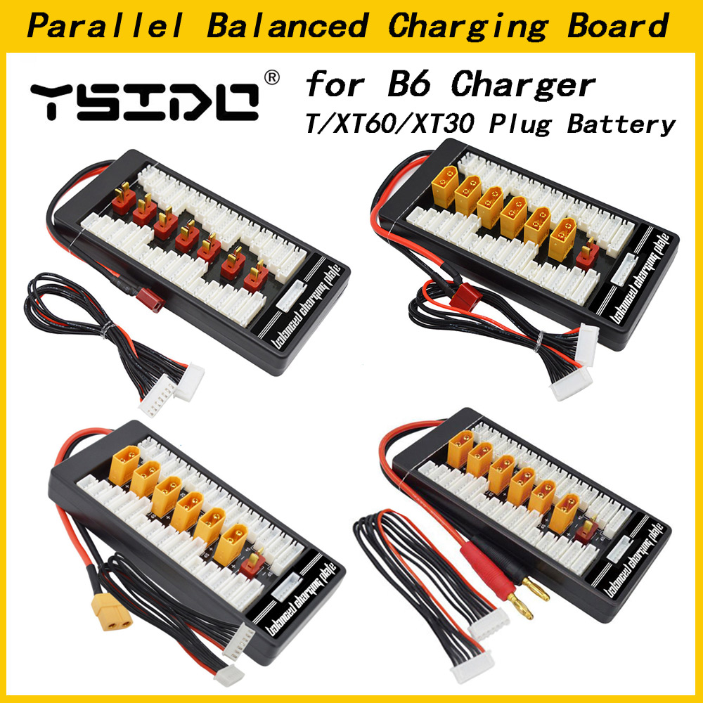 12S Lipo Battery Balancing Board - Multi 2S-6S Lipo Parallelo Piastra Bilanciata