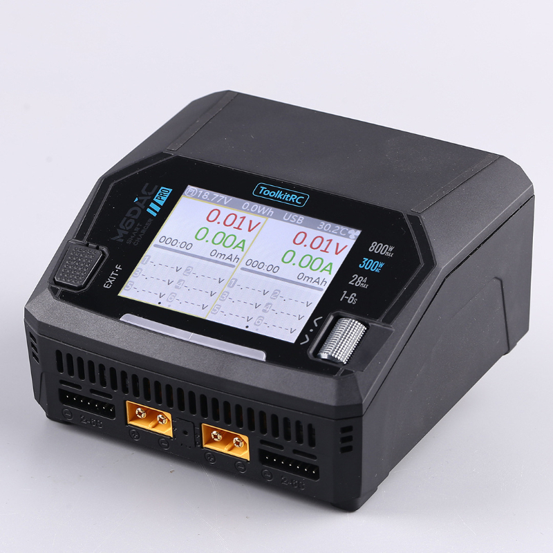 Toolkitrc M6Dac Smart Charger - Caricabatterie Intelligente Dual-Channel ToolkitRC M6DAC Pro