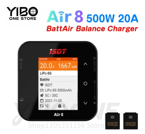 Isdt Air8 8S Lipo Charger - Caricabatterie Bilanciatore Air8 500W 20A 1-8S