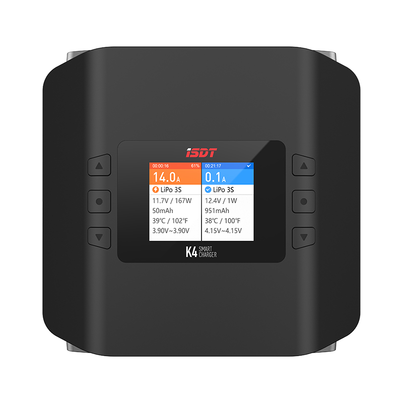 Isdt K4 Dual Lipo Charger - Caricabatterie e Scaricabatterie Intelligente ISDT K4