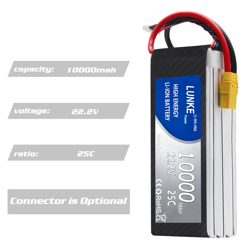 Batterie Lipo 2S 3S 4S 5S 6S 1 - 6S Lipo Battery 22.2V 5000Mah recensione e prezzo