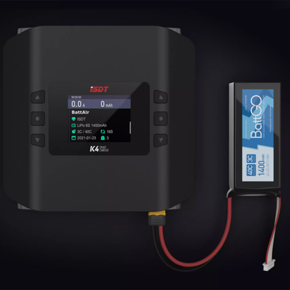 NUOVO ISDT K4 Bilanciatore bat - Isdt K4 Dual Lipo Charger recensione e prezzo