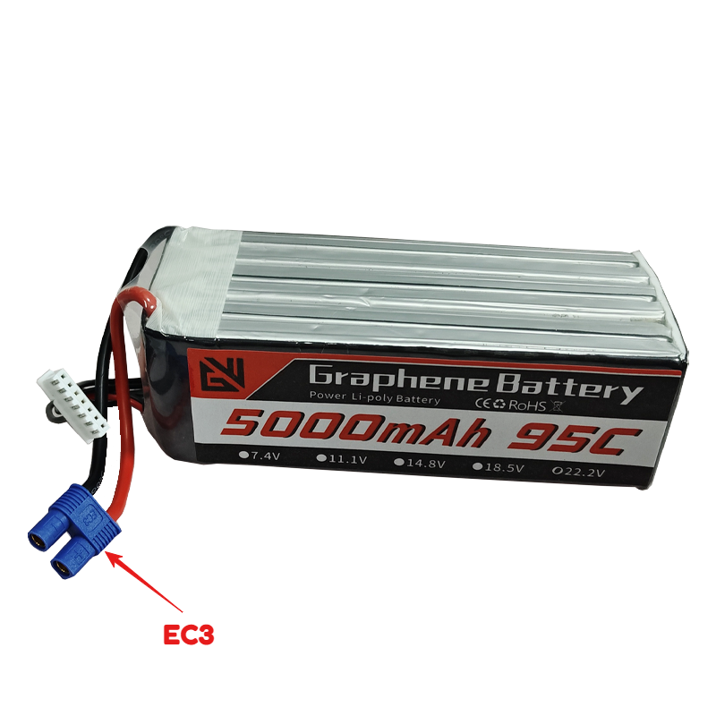 Batteria LiPo 95C ad alta capa - 6S Lipo Battery 22.2V 5000Mah recensione e prezzo