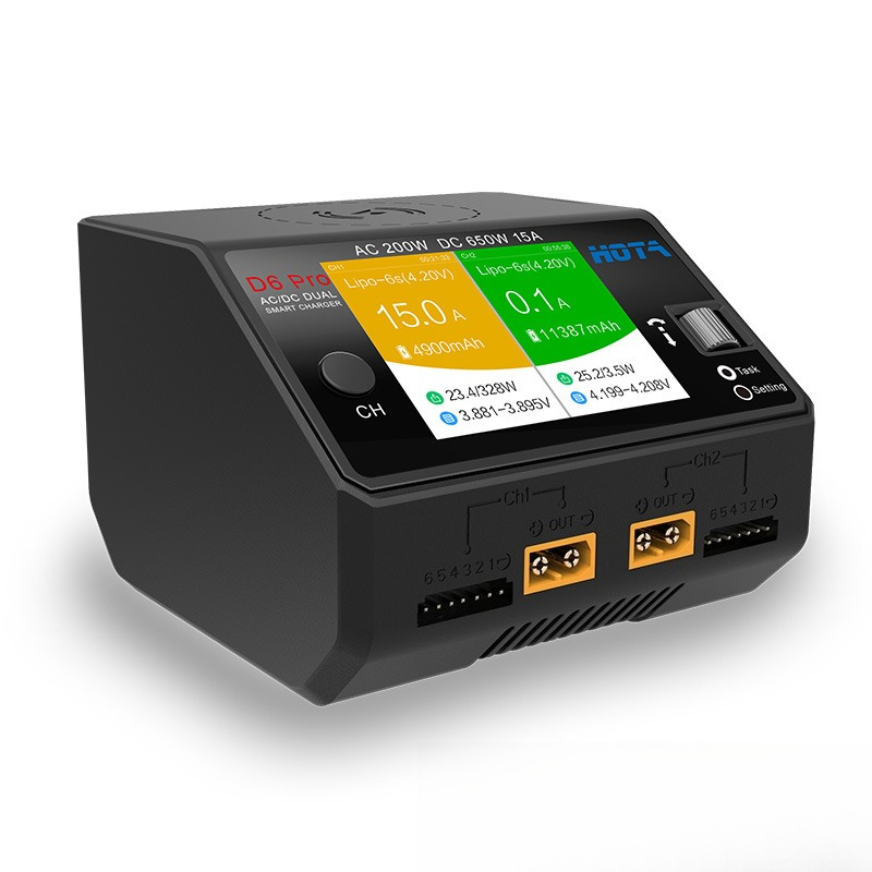 Caricabatterie Bilanciato HOTA - Hota D6 Pro Dual Lipo Charger recensione e prezzo