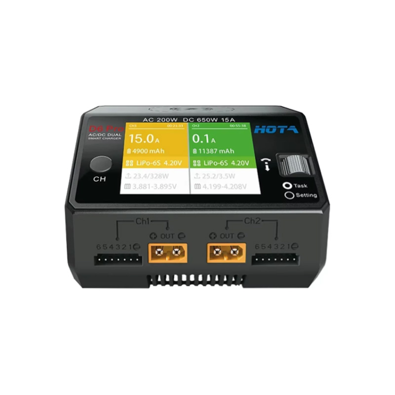 Caricabatterie SNQP HOTA D6 Pr - Hota D6 Pro Dual Lipo Charger recensione e prezzo
