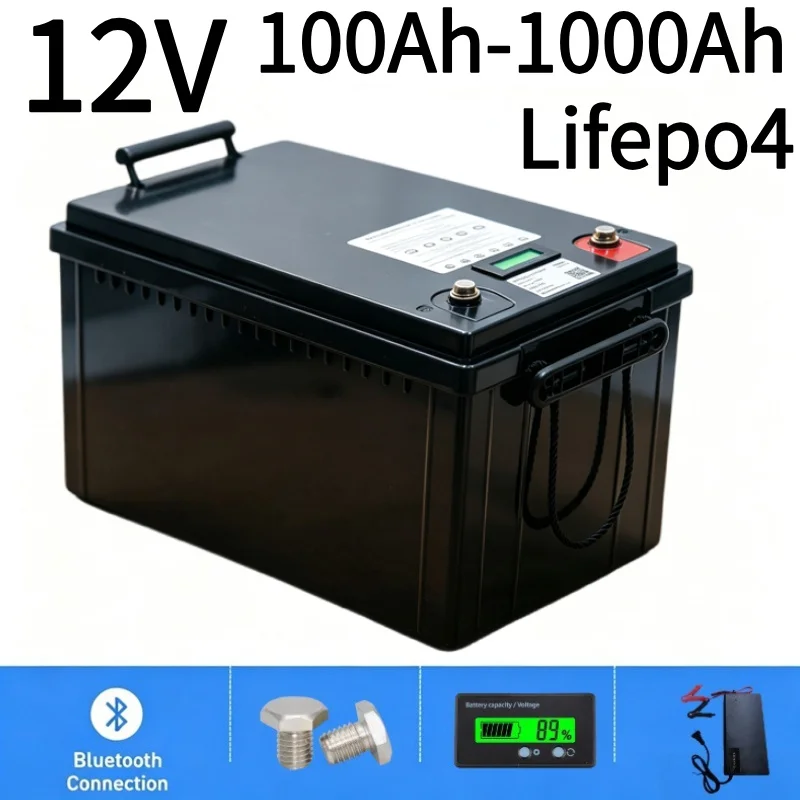 Batteria LiFePO4 12V 100Ah-100 - Lifepo4 12V 100Ah Bms Bluetooth recensione e prezzo
