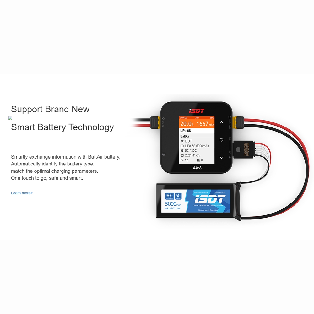 Nuovo ISDT Air8 Lipo power Bal - Isdt Air8 8S Lipo Charger recensione e prezzo