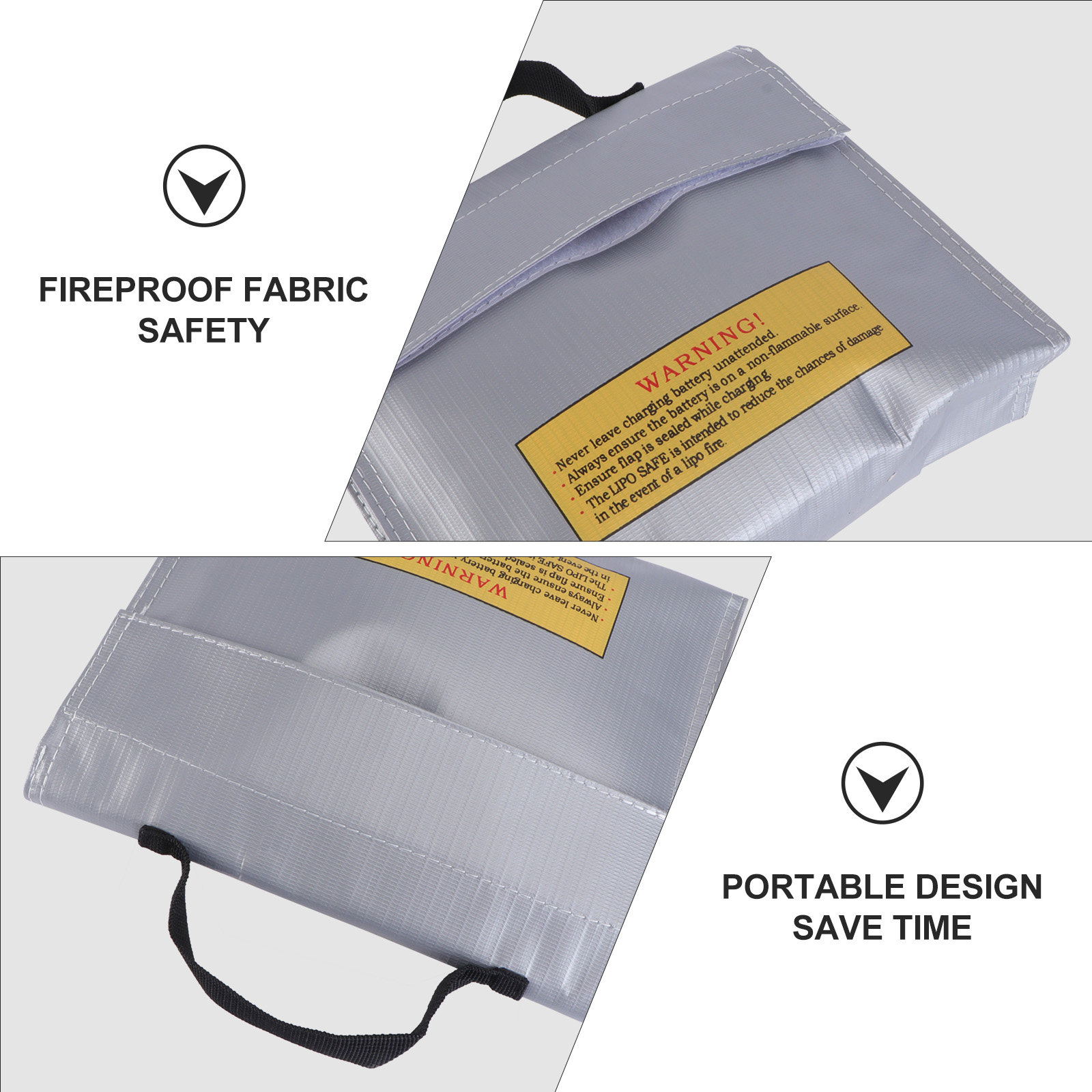 1 Pezzo di Borsa Antiesplosion - Lipo Battery Fireproof Safety Charge Box recensione e prezzo