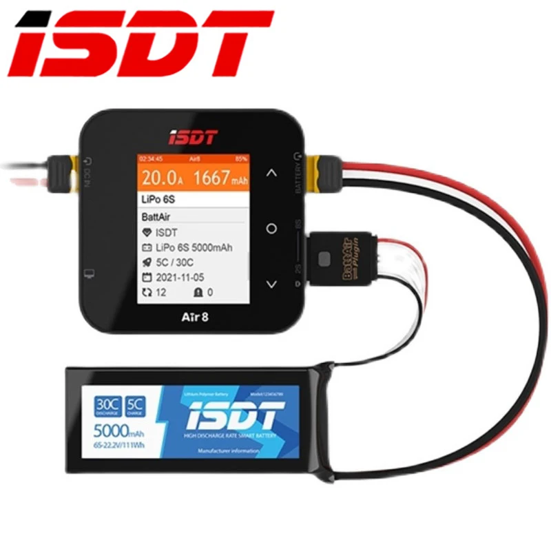 Caricabatterie e Scaricabatter - Isdt Air8 8S Lipo Charger recensione e prezzo