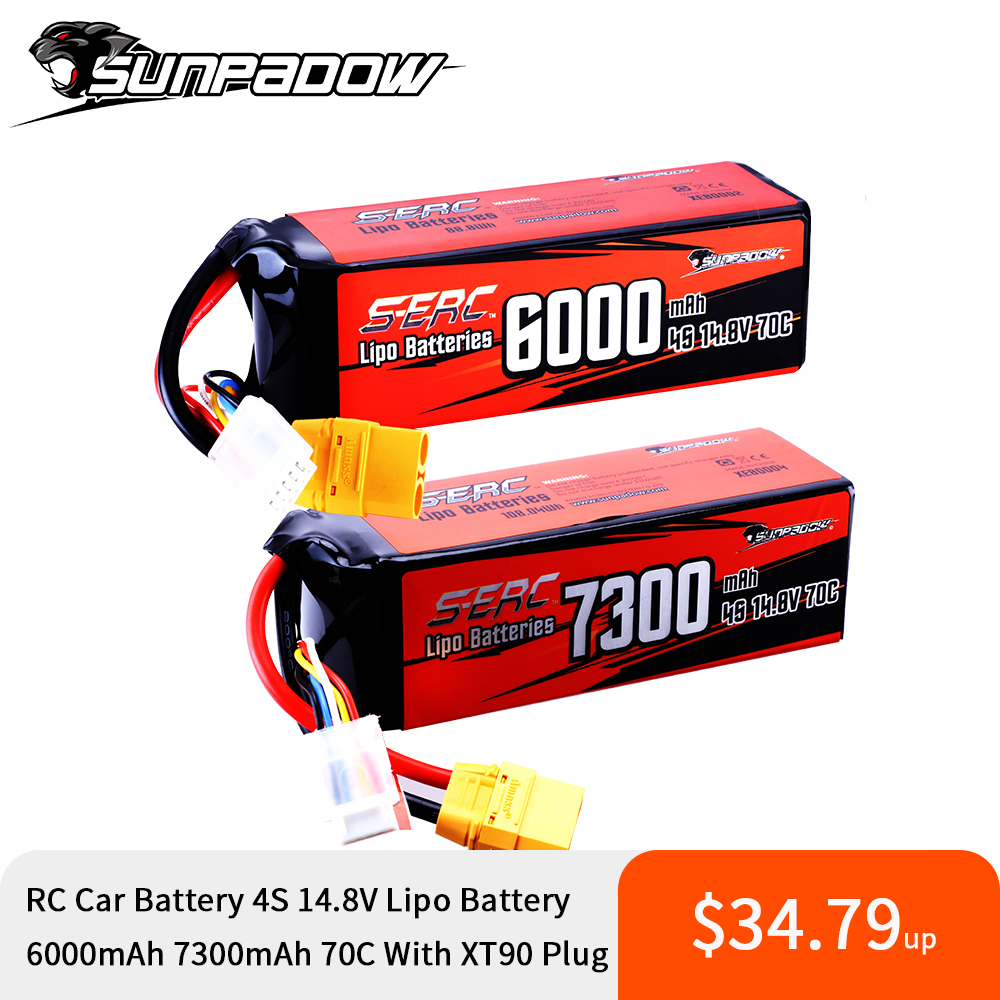 Sunpadow 4S Lipo Batteria per  - 4S Lipo Battery 14.8V 6000Mah recensione e prezzo