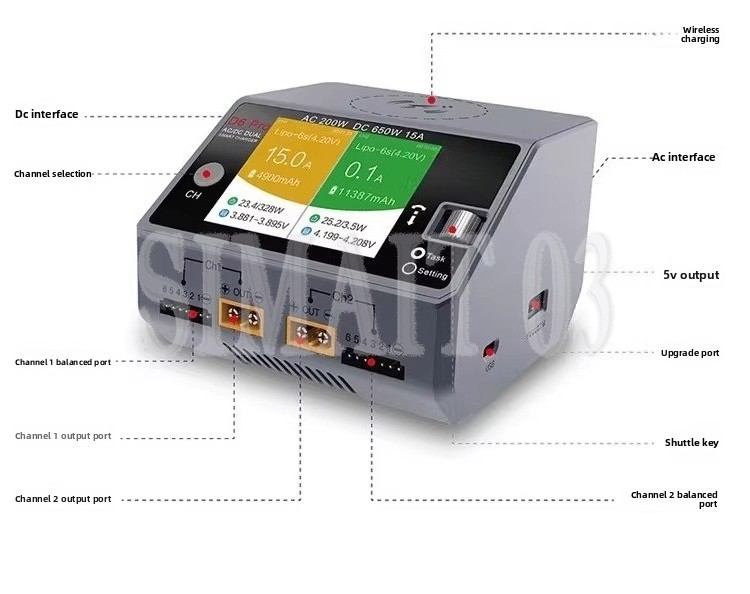 Caricabatterie Intelligente HO - Hota D6 Pro Dual Lipo Charger recensione e prezzo