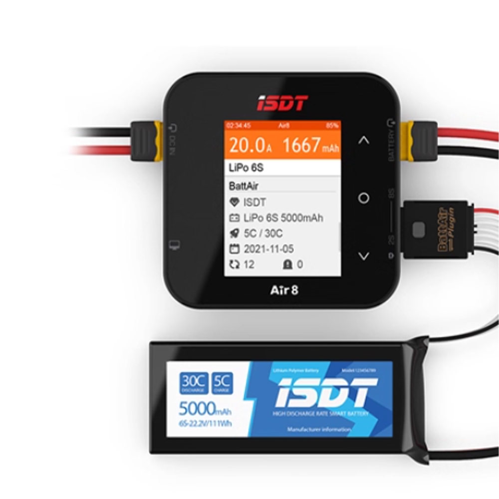 Nuovo ISDT Air8 Lipo power Bal - Isdt Air8 8S Lipo Charger recensione e prezzo