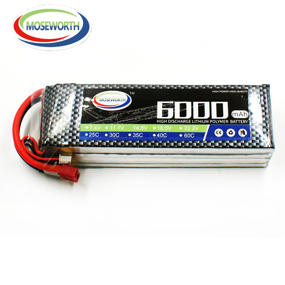 4S 14.8V 6000mAh RC Giocattolo - 4S Lipo Battery 14.8V 6000Mah recensione e prezzo