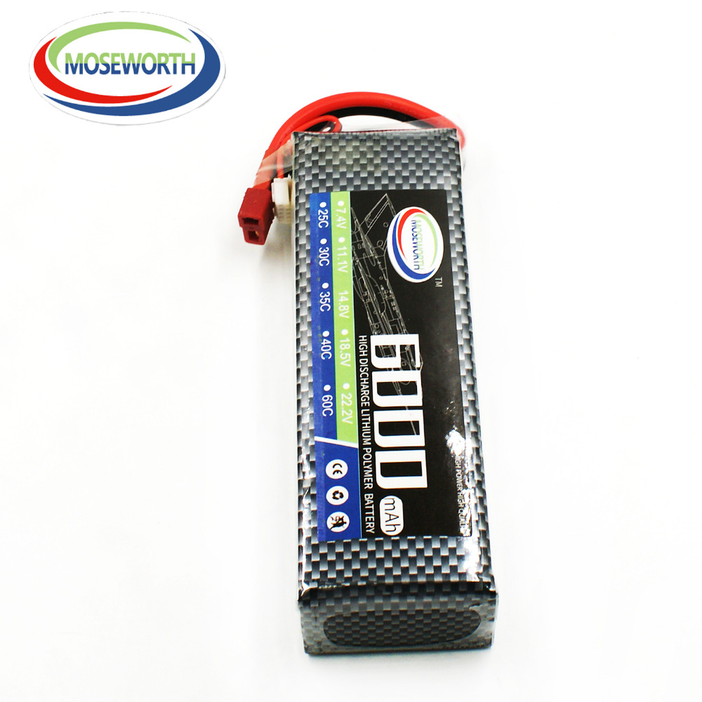 4S 14.8V 6000mAh RC Giocattolo - 4S Lipo Battery 14.8V 6000Mah recensione e prezzo