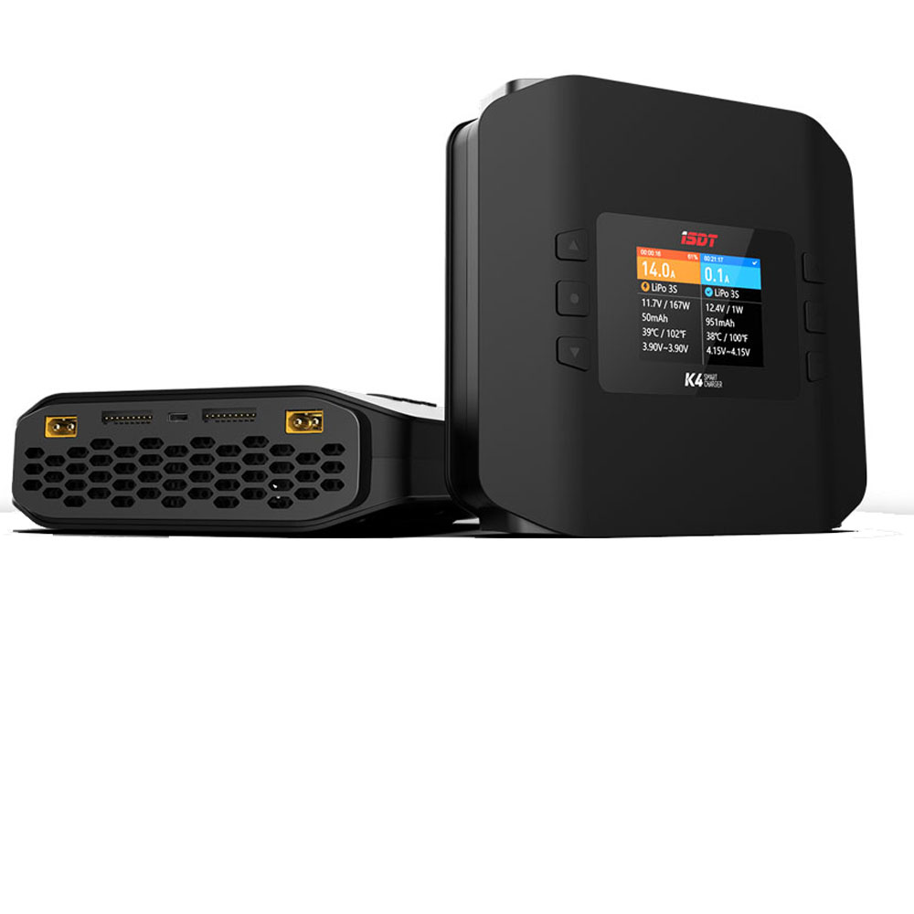 Caricabatterie intelligente pe - Isdt K4 Dual Lipo Charger recensione e prezzo