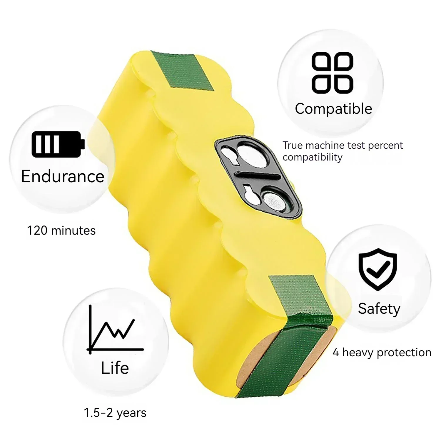 Batteria per aspirapolvere rob - 4S Lipo Battery 14.8V 6000Mah recensione e prezzo