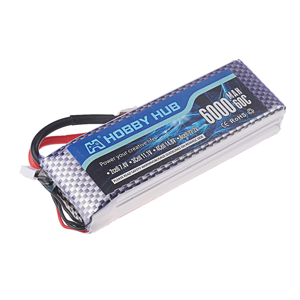 Batteria Lipo 6000mAh 14.8V 4S - 4S Lipo Battery 14.8V 6000Mah recensione e prezzo