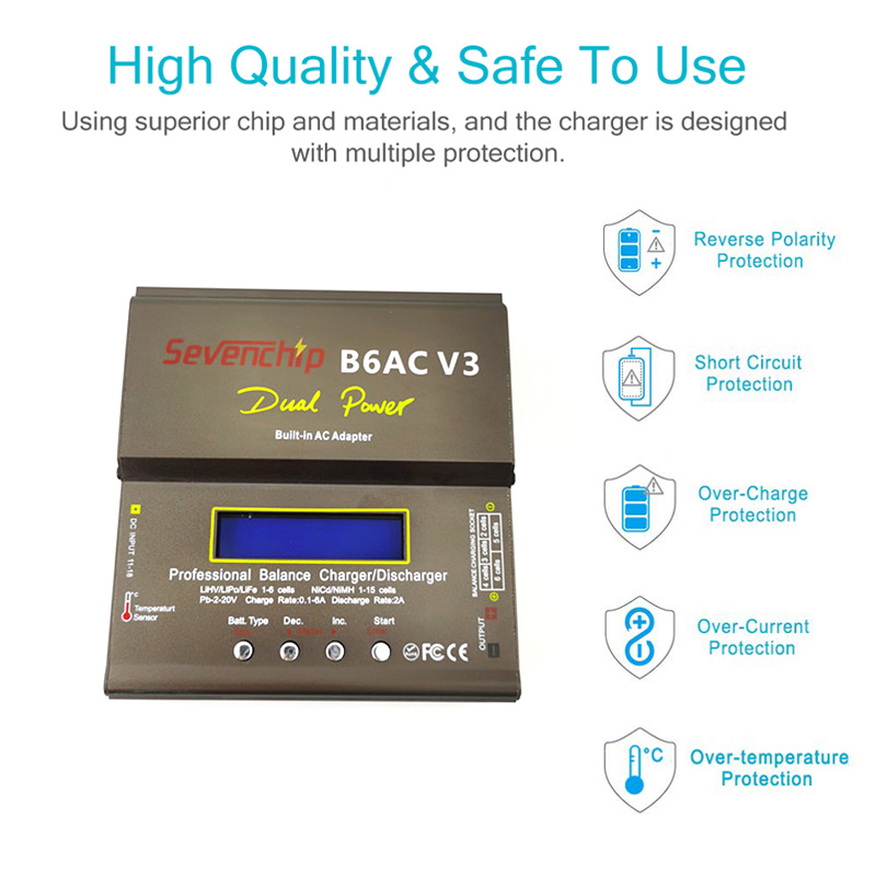 Nuovo 80W imax B6AC V3 Caricat - Toolkitrc M6Dac Smart Charger recensione e prezzo