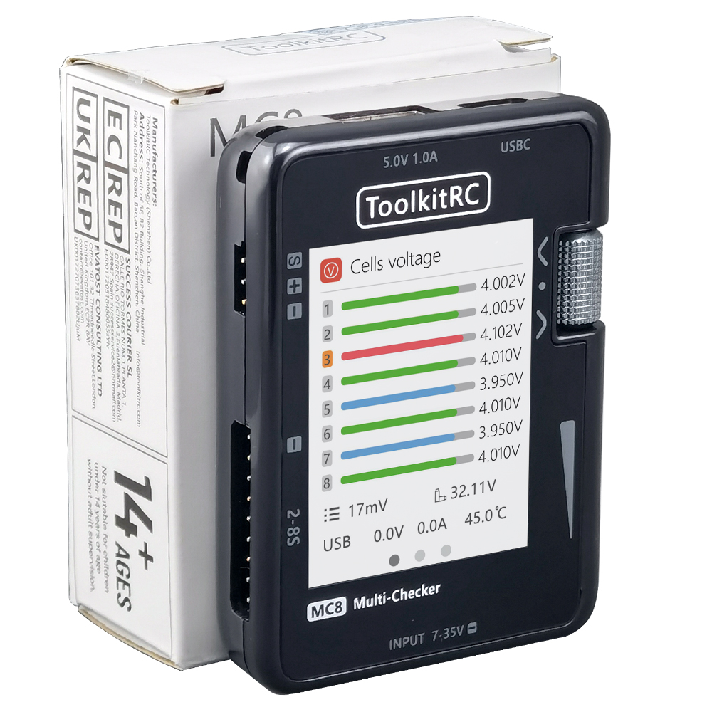 ToolkitRC MC8 Mini Tester per  - Skyrc B6 Neo Smart Charger recensione e prezzo