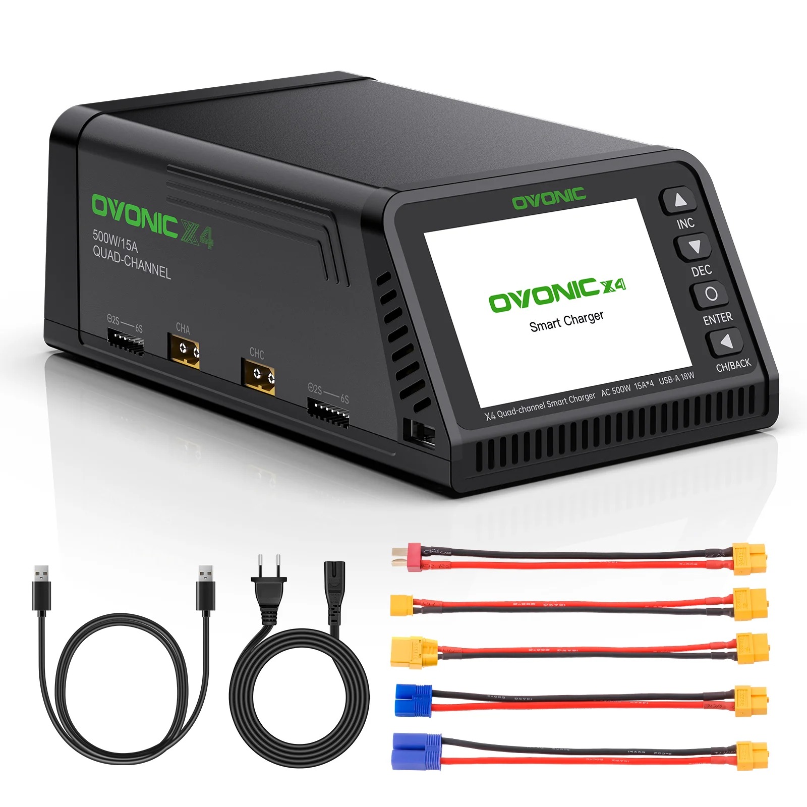 Caricabatterie Intelligente Ov - Toolkitrc M6Dac Smart Charger recensione e prezzo
