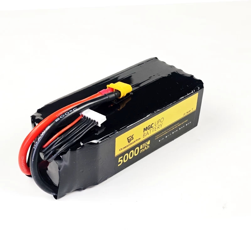 Batteria al Litio FPV MGC 5000 - 6S Lipo Battery 22.2V 5000Mah recensione e prezzo