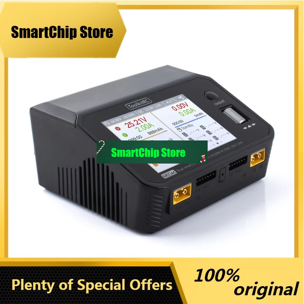 SmCpToolkitRC M6DAC Caricabatt - Toolkitrc M6Dac Smart Charger recensione e prezzo