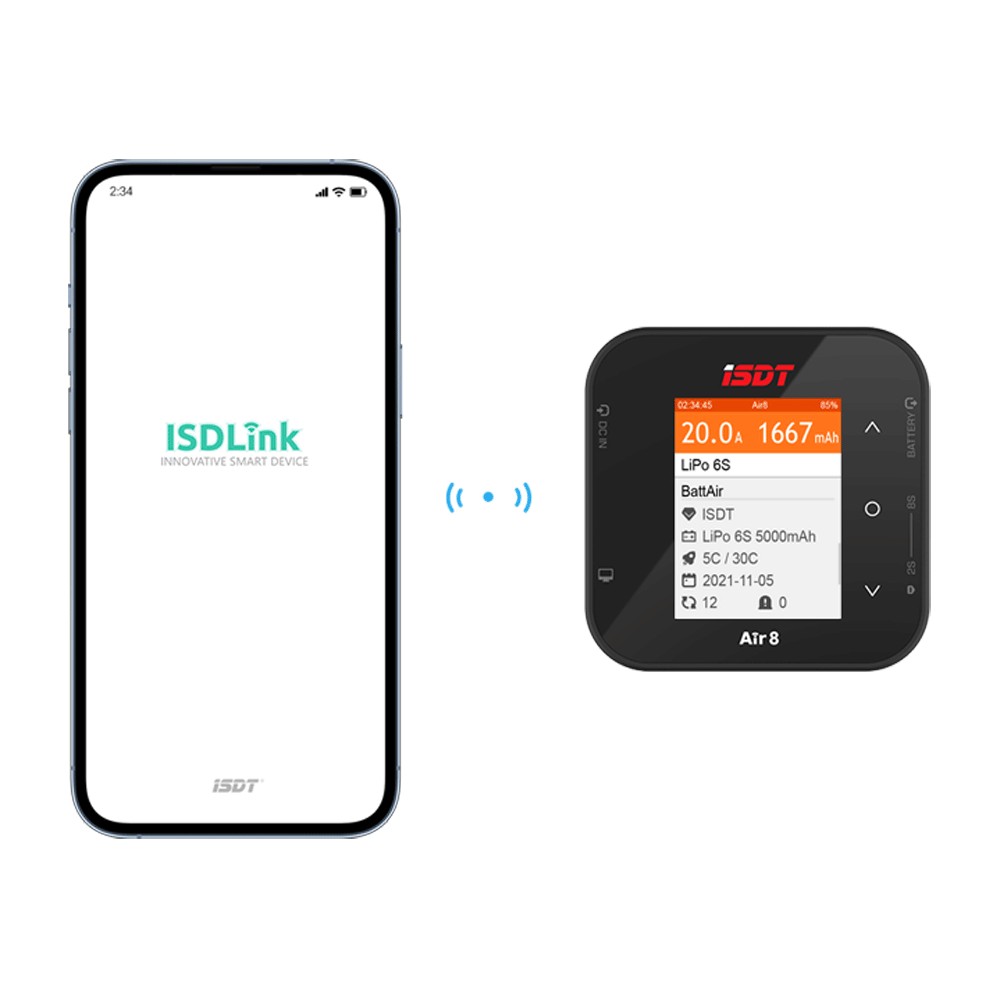 ISDT Air8 DC 500W Smart Balanc - Isdt Air8 8S Lipo Charger recensione e prezzo