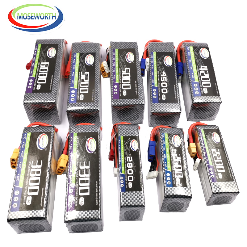 2S 3S 4s 6S 2200 4200 5200 600 - 4S Lipo Battery 14.8V 6000Mah recensione e prezzo